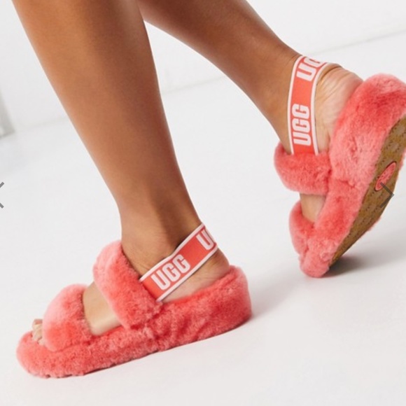 coral ugg slippers